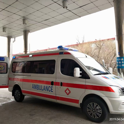 蔚县救护车出租服务案例2